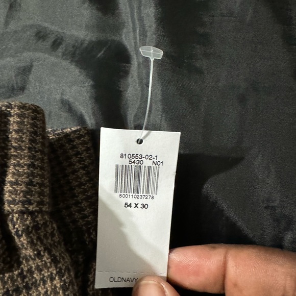 NWT Men’s Old Navy flex slim twill pants #37 - Picture 3 of 5